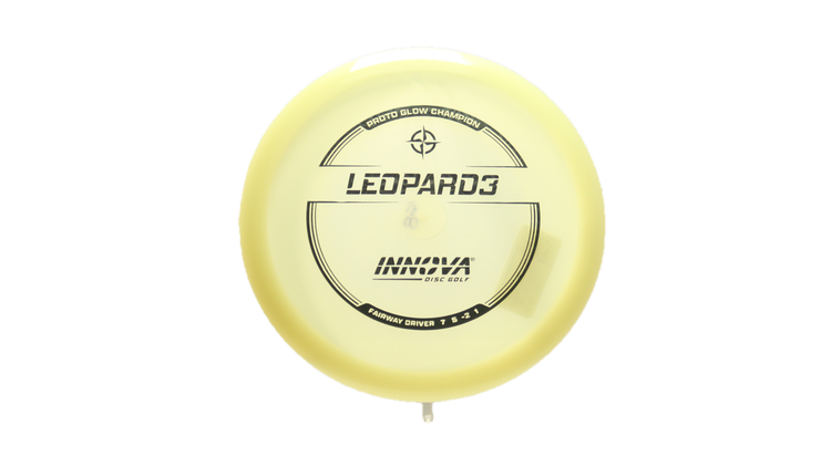 Innova Proto Glow Champion Leopard3 Fairway Driver Front View