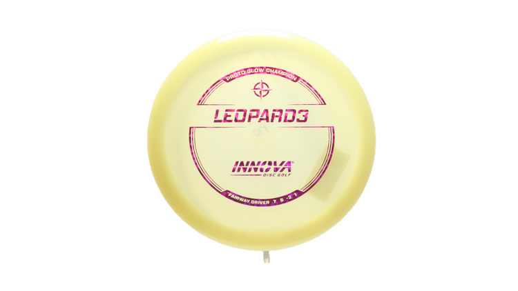 Innova Proto Glow Champion Leopard3 Fairway Driver Front View