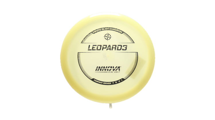 Innova Proto Glow Champion Leopard3 Fairway Driver Front View