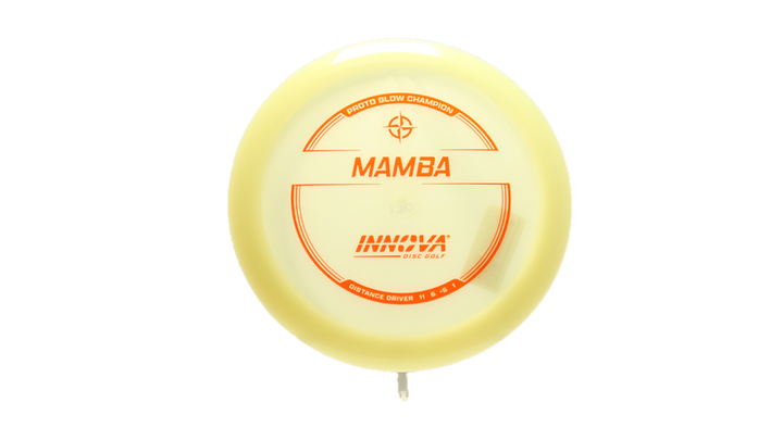Innova Proto Glow Champion Mamba Distance Driver Front View