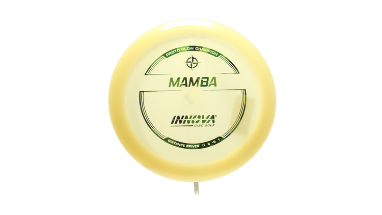 Innova Proto Glow Champion Mamba Distance Driver Front View