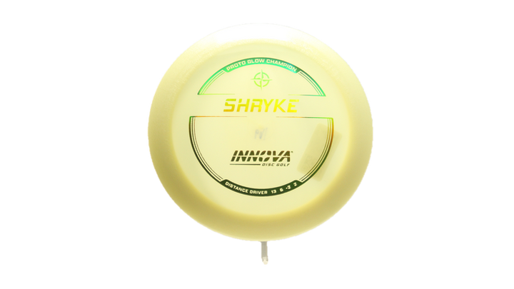 Innova Proto Glow Champion Shryke Distance Driver Front View