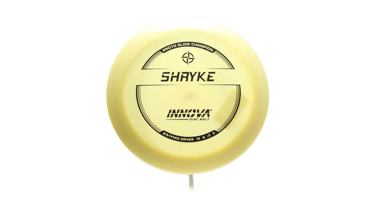 Innova Proto Glow Champion Shryke Distance Driver Front View