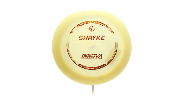 Innova Proto Glow Champion Shryke Distance Driver Front View