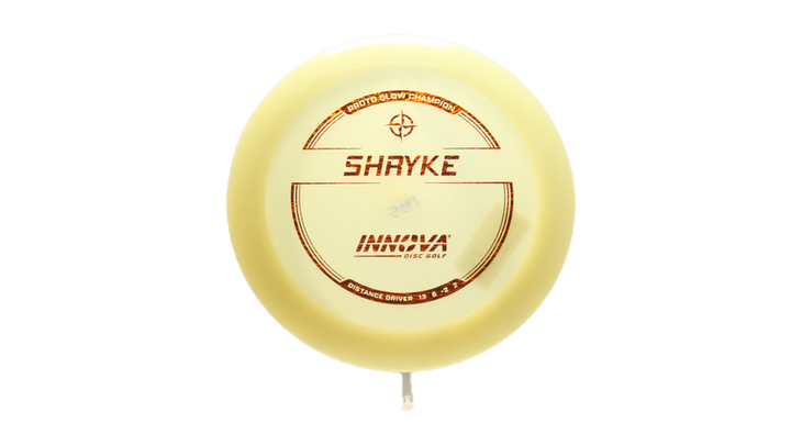 Innova Proto Glow Champion Shryke Distance Driver Front View
