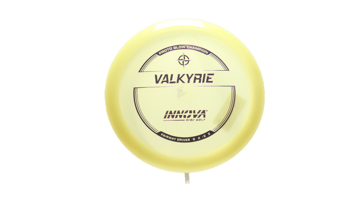 Innova Proto Glow Champion Valkyrie Fairway Driver Front View