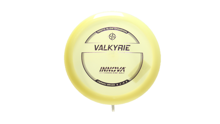 Innova Proto Glow Champion Valkyrie Fairway Driver Front View