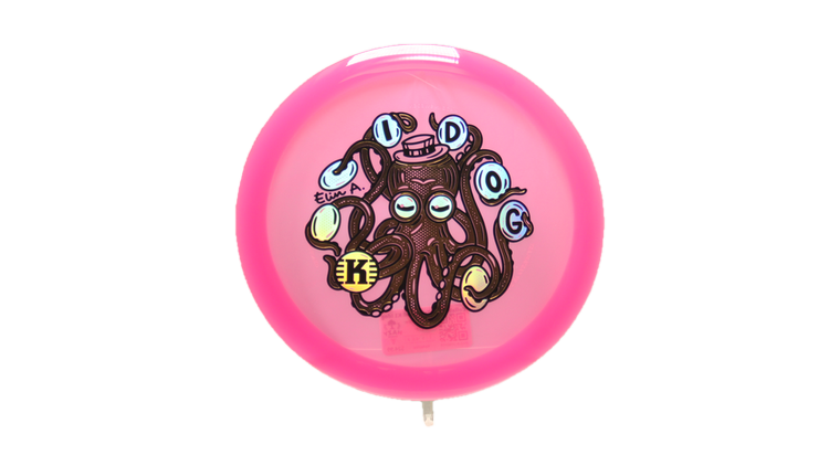 Kastaplast Collab Elin A Triple Foil K1 Idog Fairway Driver Front View