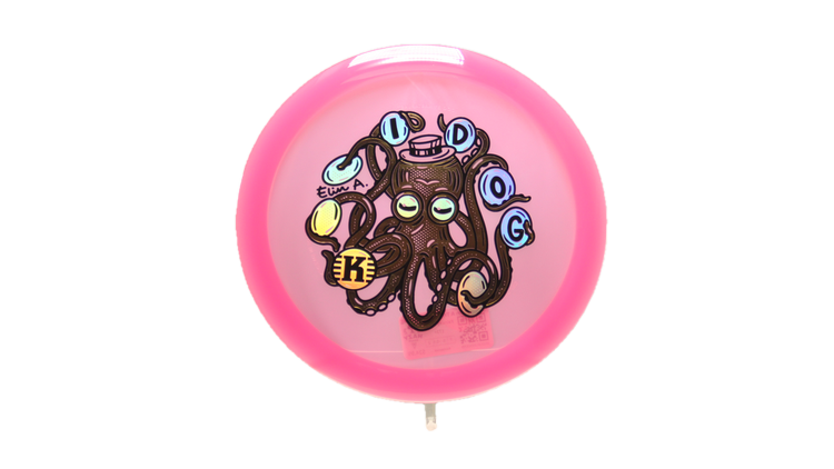 Kastaplast Collab Elin A Triple Foil K1 Idog Fairway Driver Front View