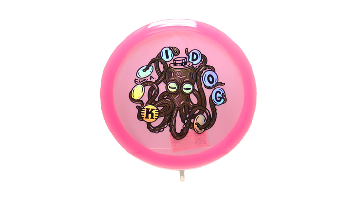 Kastaplast Collab Elin A Triple Foil K1 Idog Fairway Driver Front View