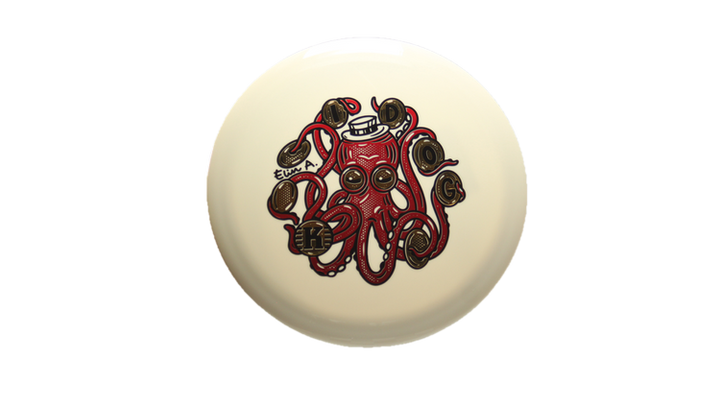 Kastaplast Collab Elin A Triple Foil K1 Idog Fairway Driver Front View