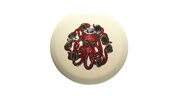 Kastaplast Collab Elin A Triple Foil K1 Idog Fairway Driver Front View