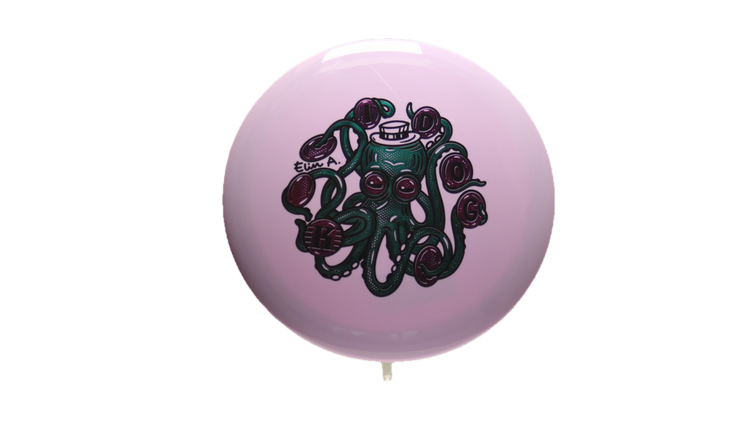 Kastaplast Collab Elin A Triple Foil K1 Idog Fairway Driver Front View