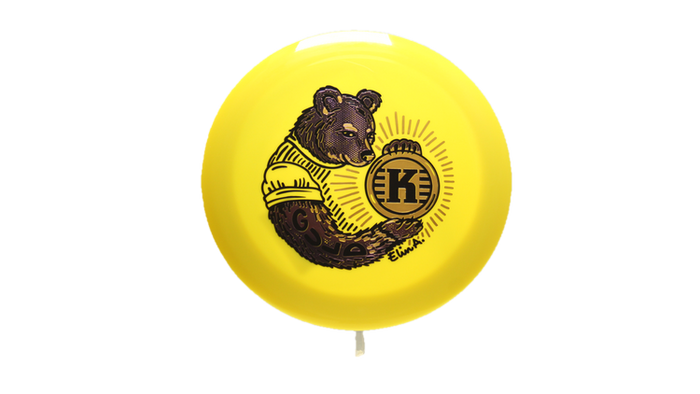 Kastaplast Collab Elin A Triple Foil K1 Guld Distance Driver