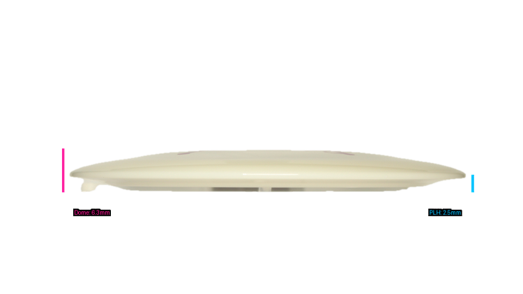 Discmania Year of Triumph 2025 Premier Q-Line DD3 Distance Driver Profile View