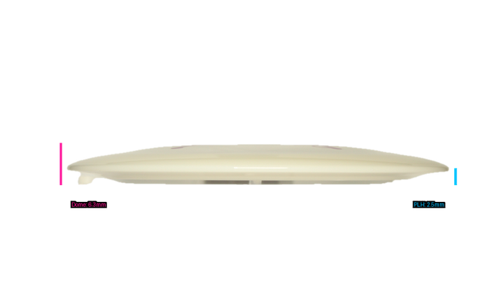 Discmania Year of Triumph 2025 Premier Q-Line DD3 Distance Driver Profile View