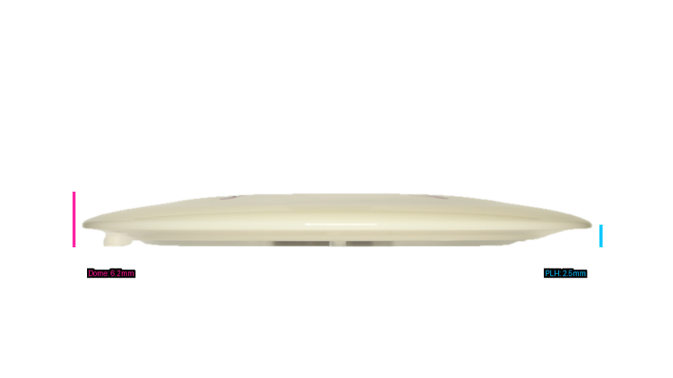 Discmania Year of Triumph 2025 Premier Q-Line DD3 Distance Driver Profile View