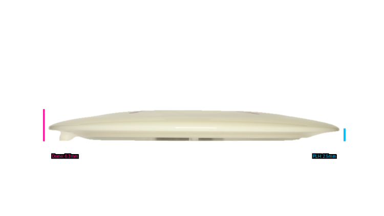 Discmania Year of Triumph 2025 Premier Q-Line DD3 Distance Driver Profile View