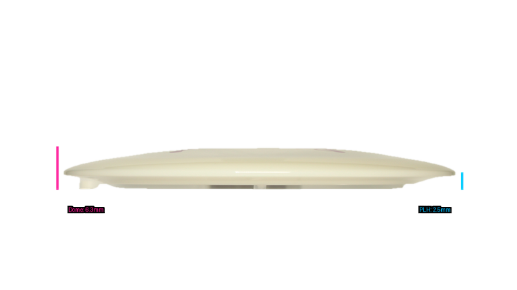 Discmania Year of Triumph 2025 Premier Q-Line DD3 Distance Driver Profile View