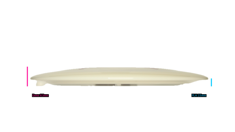 Discmania Year of Triumph 2025 Premier Q-Line DD3 Distance Driver Profile View