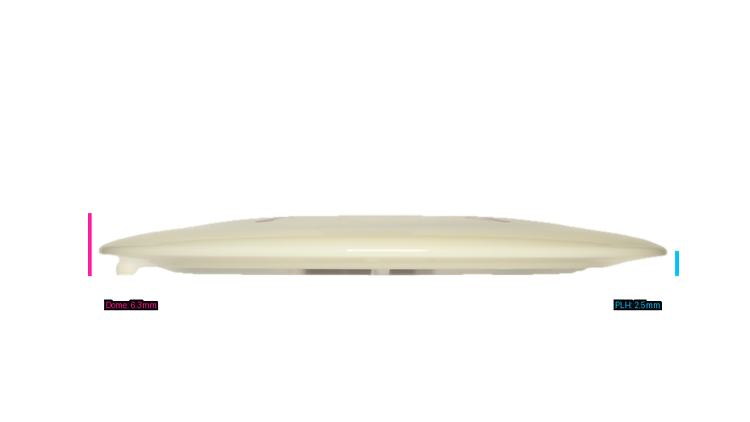 Discmania Year of Triumph 2025 Premier Q-Line DD3 Distance Driver Profile View