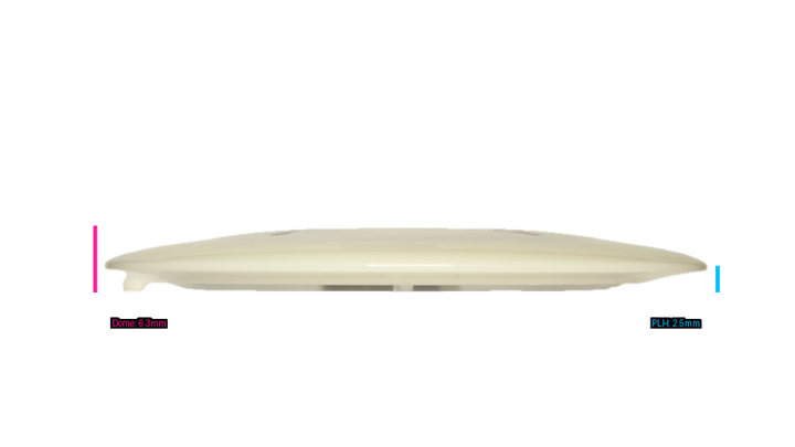 Discmania Year of Triumph 2025 Premier Q-Line DD3 Distance Driver Profile View