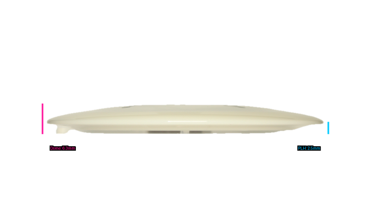 Discmania Year of Triumph 2025 Premier Q-Line DD3 Distance Driver Profile View