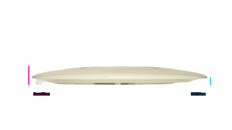 Discmania Year of Triumph 2025 Premier Q-Line DD3 Distance Driver Profile View