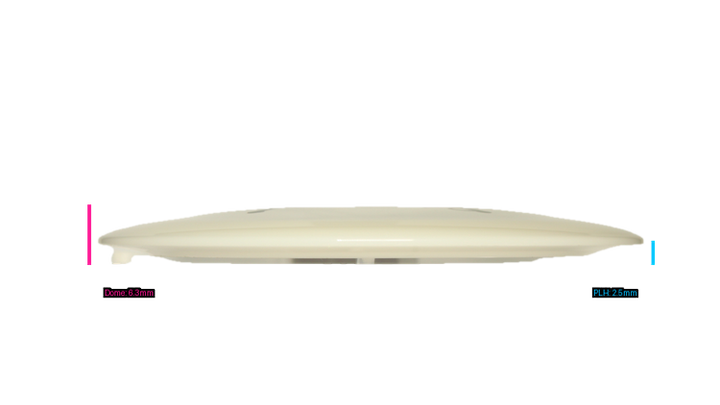 Discmania Year of Triumph 2025 Premier Q-Line DD3 Distance Driver Profile View