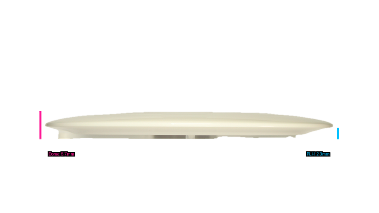 Latitude 64 Eagle Triple Stamp Grand Rive Distance Driver Profile View