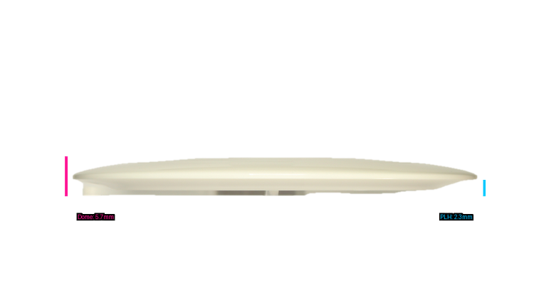 Latitude 64 Eagle Triple Stamp Grand Rive Distance Driver Profile View