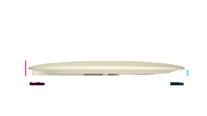 Latitude 64 Eagle Triple Stamp Grand Rive Distance Driver Profile View