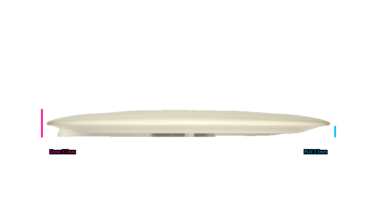 Latitude 64 Eagle Triple Stamp Grand Rive Distance Driver Profile View