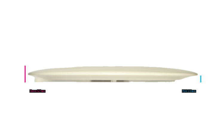 Latitude 64 Eagle Triple Stamp Grand Rive Distance Driver Profile View