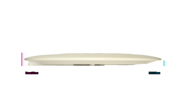 Latitude 64 Eagle Triple Stamp Grand Rive Distance Driver Profile View