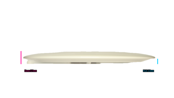 Latitude 64 Eagle Triple Stamp Grand Rive Distance Driver Profile View