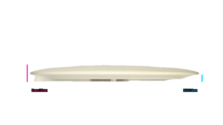 Latitude 64 Eagle Triple Stamp Grand Rive Distance Driver Profile View