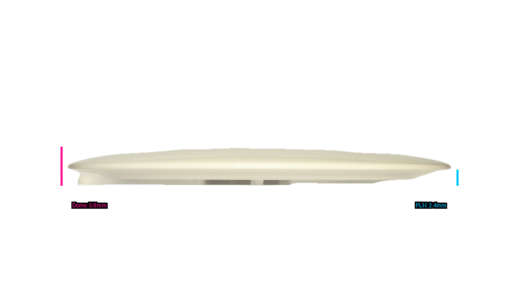 Latitude 64 Eagle Triple Stamp Grand Rive Distance Driver Profile View