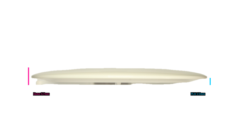 Latitude 64 Angel Triple Stamp Grand Grace Distance Driver Profile View