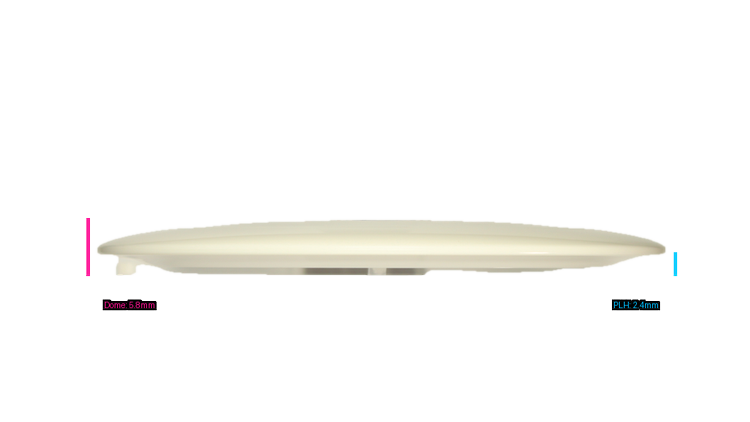 Latitude 64 Angel Triple Stamp Grand Grace Distance Driver Profile View