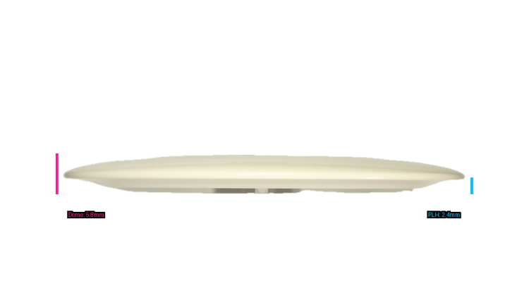 Latitude 64 Angel Triple Stamp Grand Grace Distance Driver Profile View