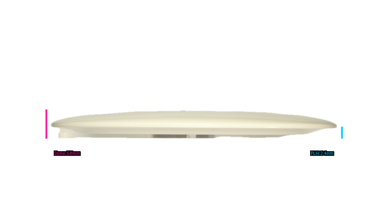 Latitude 64 Angel Triple Stamp Grand Grace Distance Driver Profile View