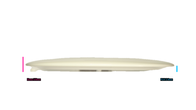 Latitude 64 Angel Triple Stamp Grand Grace Distance Driver Profile View