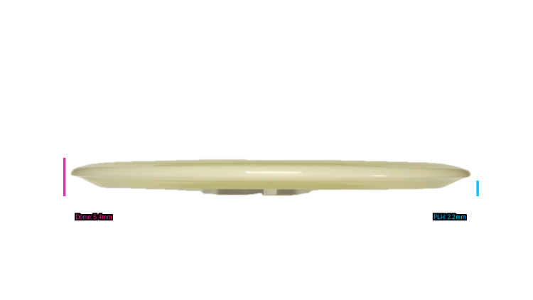 Axiom 2025 Holo Chains Variant / Special Edition Total Eclipse Crave Fairway Driver Profile View