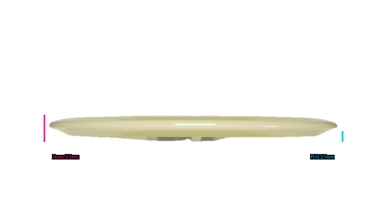 Axiom 2025 Holo Chains Variant / Special Edition Total Eclipse Crave Fairway Driver Profile View