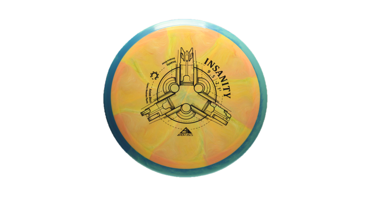 Axiom Cosmic Neutron Insanity Fairway Driver Front View