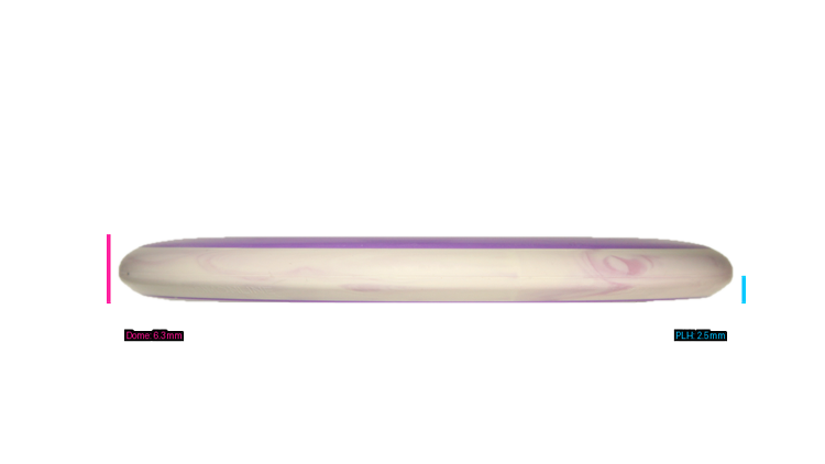 Axiom Firm Electron Pixel Putter Profile View