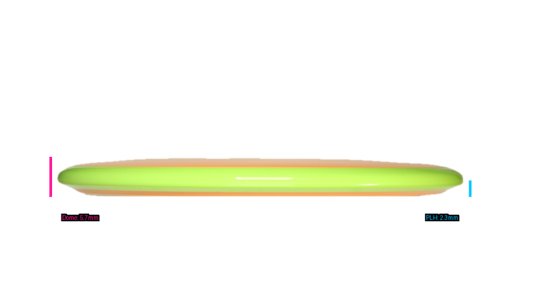 Axiom Fission Hex Midrange Profile View