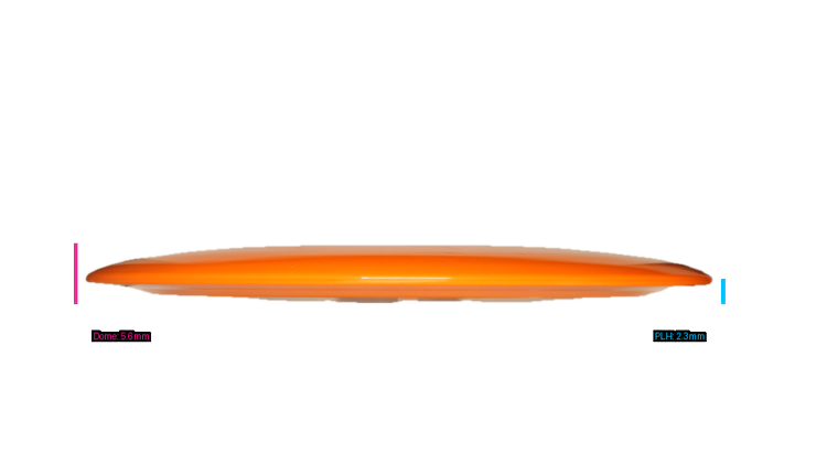 Discmania S-Line DD3 Distance Driver Profile View