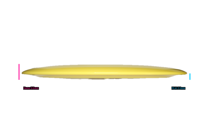 Discmania S-Line DD3 Distance Driver Profile View